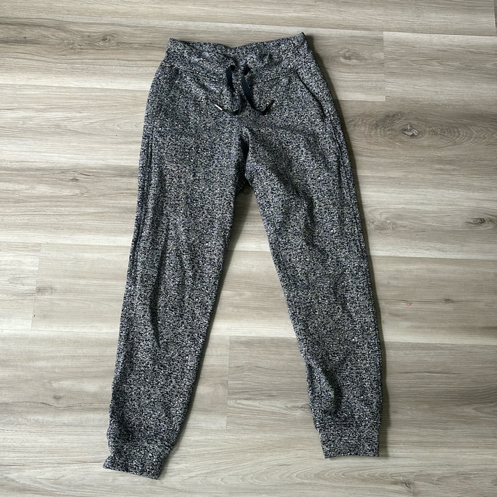 Lululemon Ready To Rulu Pant Reconnect Jacquard Luon White Black